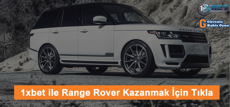 1xbet Range Rover Ödüllü Sonbahar Çekilişi