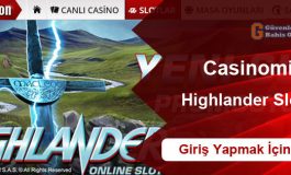 40.000 Euro Ödüllü Casinomilyon Highlander Online Slot Oyunu