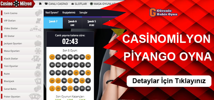 Casinomilyon Piyango