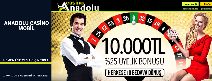 Anadolu Casino Mobil İşlemler