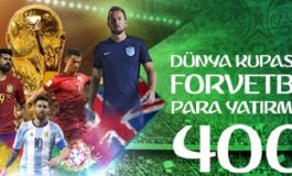 ForvetBet 2018 Dünya Kupası Bonusu 400 TL!