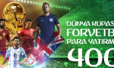 ForvetBet 2018 Dünya Kupası Bonusu 400 TL!