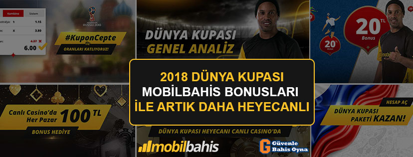 Mobilbahis Dünya Kupası Bonusları